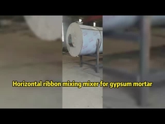 Automatic Mixing Equipment  Steel Dry Powder Mortar Horizontal Spiral Belt Mixer Powder