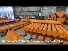 Horn-dragon Material Conveyor Building Material Transportation Spiral Steel Pipe