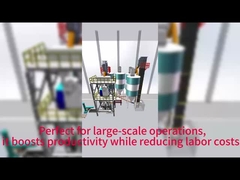 Dry powder mortar production line