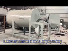 Two-shaft Paddle Concrete Mixer for Putty and Stone Slurry Powerful Multifunctional Mixer